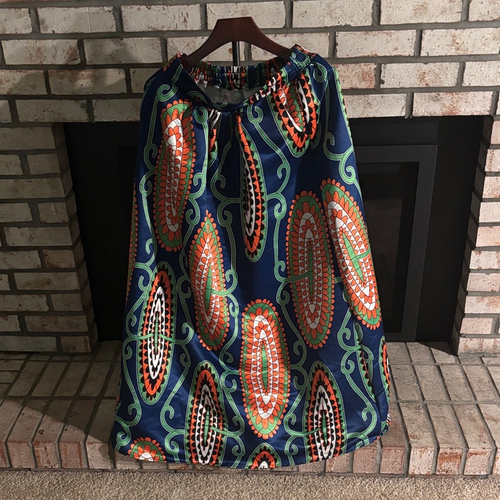 Colorful Patterned Women's Skirt